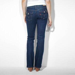 Levi's Blue Flare & Wide Leg Jeans with Classic Styling